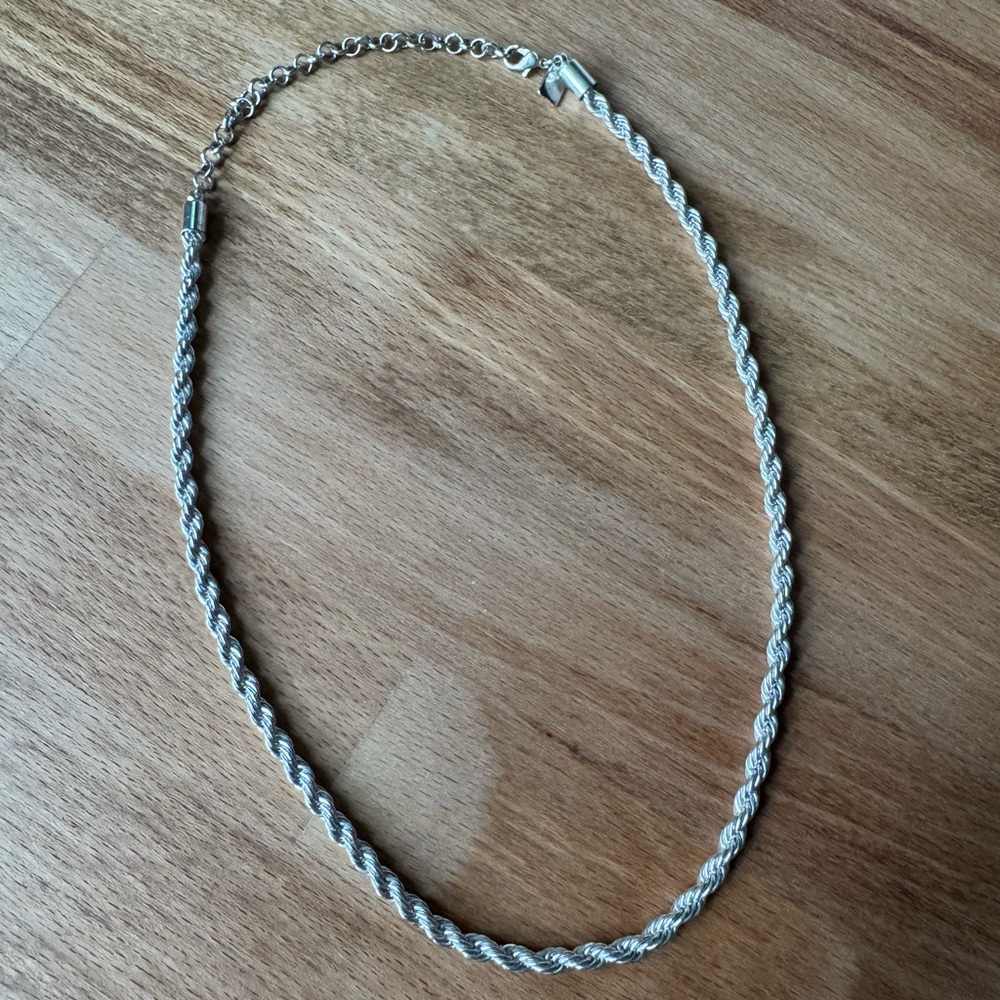 Regalrose Rope Chain in Silver
